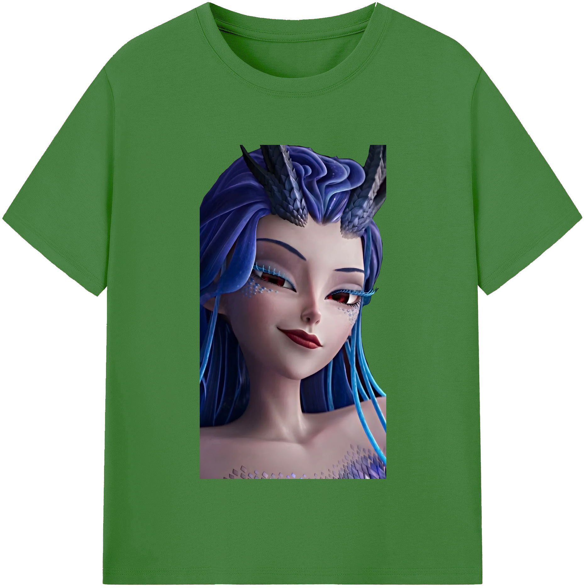 （画像用） Ne Zha 2 ナタ 魔童の大暴れ レディースカジュアルプリントTシャツ（綿100％）